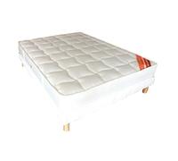 ENSEMBLE MATELAS SAVANAH ET SOMMIER VOLIGE 140x190