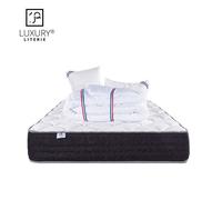 Ensemble Matelas Sérénité 160x200 cm + 2 Oreillers + Couette