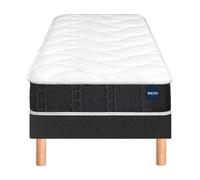 Ensemble Matelas Sommier 100 x 200 So Good 1020 + Sommier + jeu de pied