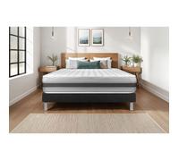 Ensemble Matelas Sommier 130x200 cm - Sommier Noir (en kit) - Vitalspring Recover Noir