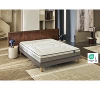 Ensemble matelas + sommier 140 x 200 cm enduit moka - Bultex ensemble recharged