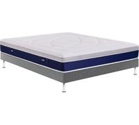 Ensemble Matelas Sommier 140 x 200 Repose 1420, Sommier Multiplis + Pieds, GC