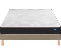 Ensemble Matelas Sommier 140 x 200 Vitality 1.1 140x200 + sommier moka +pieds