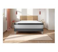Vitalit - Ensemble matelas et sommier VITAL ERGO 140 x 190 cm - Kit gris