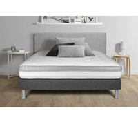 Ensemble VITAL RELAX 140 x 190 cm sommier Kit gris.