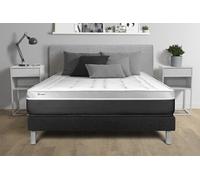 Ensemble VITAL SOFT 140 x 190 cm sommier Kit Noir