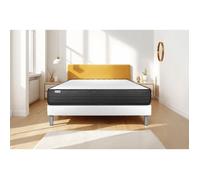Vitalit Ensemble Matelas et Sommier VITALPOWER 140 x 200 cm – Sommier blanc (déjà monté)