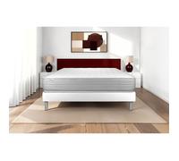 Ensemble VITALMEMO 140x200cm sommier kit blanc