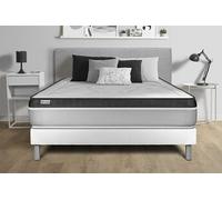 Ensemble VITAL ERGO 140 x 200 cm sommier Kit blanc