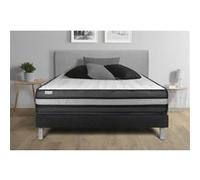 Ensemble VITALPOWER ZEN 140 x 200 cm sommier Kit noir