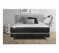 Ensemble VITALSPRING 140 x 200 cm sommier Kit noir