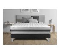 Ensemble VITALSPRING RECOVER 140 x 200 cm sommier Kit noir