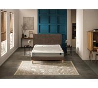 Ensemble matelas + sommier 160 x 200 cm Trame marron - Bultex ensemble smart night