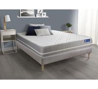 Ensemble Matelas Sommier 160x190 cm - Actiflex Touch - Sommier Kit Gris