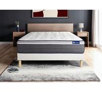 Ensemble Matelas Sommier 160x190 cm - ACTISOM - Actilatex Plus - Latex - Très ferme - 10 ans garantie