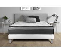 Ensemble VITAL CARE 160 x 200 cm sommier Kit blanc