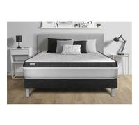Ensemble VITAL ERGO 160 x 200 cm sommier kit noir