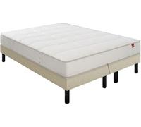 Ensemble Matelas Sommier 180 x 200 Pavillon 180x200 + 2 sommiers lin pieds