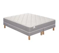 Ensemble matelas sommier 180 x 200 (Sommier 2x90) SIMMONS Hauteur 22 cm - Ressorts ensachés Fullspring - Fabriqué en France -R-SW1