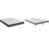Ensemble Matelas Sommier 180 x 200 Vitality 2.1 180x200 + 2 sommiers grege pieds
