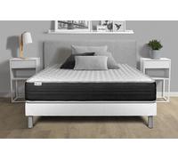 Ensemble Matelas Sommier 180x220 cm - Vitalmemo One