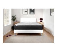 Ensemble VITALMEMO ONE 200 x 200 cm sommier Kit blanc