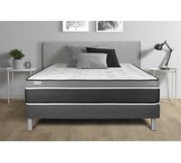 Ensemble VITAL CARE 200 x 200 cm sommier Kit gris