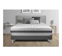 Ensemble VITALSPRING RECOVER 200 x 200 cm sommier Kit gris