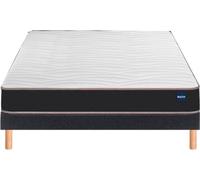 Ensemble Matelas Sommier 80 x 200 Vitality 1.1 80x200 + sommier gris foncé +pieds