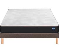 Ensemble Matelas Sommier 80 x 200 Vitality 1.1 80x200 + sommier marron +pieds