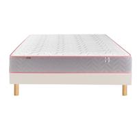 Ensemble Matelas Sommier 90 x 190 Endormi 90x190 + sommier sable + pieds