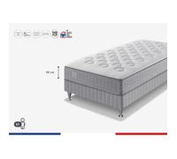 Ensemble simmons sw1 ressorts ensachés 90x200 Blanc