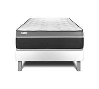 Ensemble VITAL CARE 90 x 190 cm sommier Kit blanc
