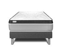 Ensemble VITAL ERGO 90 x 190 cm sommier Kit gris