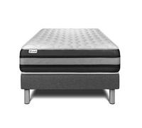 Ensemble VITALSPRING ZEN 90 x 190 cm sommier Kit gris