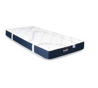 Ensemble matelas sommier 90x190 marque DUNLOPILLO - Hauteur 18 cm - Mousse Aérial - Soutien Ferme - Fabriqué en France