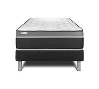 Ensemble VITAL CARE 90 x 200 cm sommier Kit noir