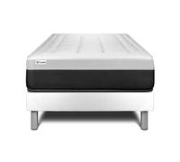 Ensemble VITAL FORM 90 x 200 cm sommier Kit blanc