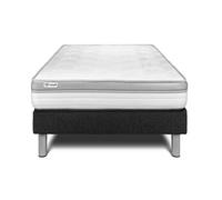 Ensemble VITAL RELAX 90 x 200 cm sommier Kit noir