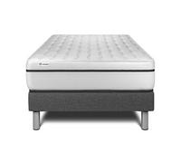 Ensemble VITAL SPA 90 x 200 cm sommier Kit gris