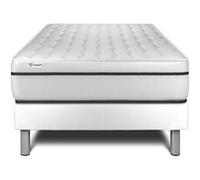 Ensemble VITAL SPA 90 x 200 cm sommier Kit blanc