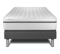 Ensemble VITAL SPA 90 x 200 cm sommier Kit gris