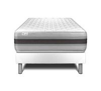 Ensemble VITALMEMO BACK 90x200cm sommier kit blanc