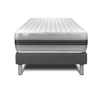 Ensemble VITALSPRING RECOVER 90 x 200 cm sommier Kit gris