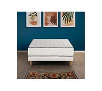 Deko Dream - Ensemble matelas et sommier Détente 160 x 200 cm - 27 cm - ressorts ensachés 7 zones