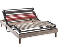 Ensemble Matelas Sommier Relaxation Électrique DEKO DREAM COMFORT Dreamzone, 140x200 cm, Ressorts Ensachés, 7 Zones de Confort