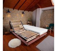 Ensemble Matelas Sommiers Électriques, 2x90x200 cm, Mousse, Ferme, Relaxation TALCA, Fabrication Française