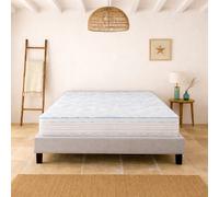 Ensemble matelas Thermotec, sommier gris