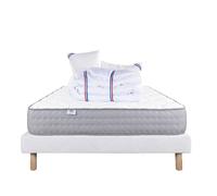 Ensemble matelas Zen 160x200 cm - Blanc