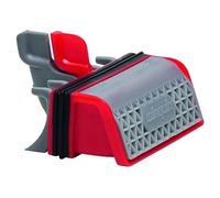 Ensemble membrane Slim et filtre à cheveux pour bonde de douche - Coloris : rouge et gri